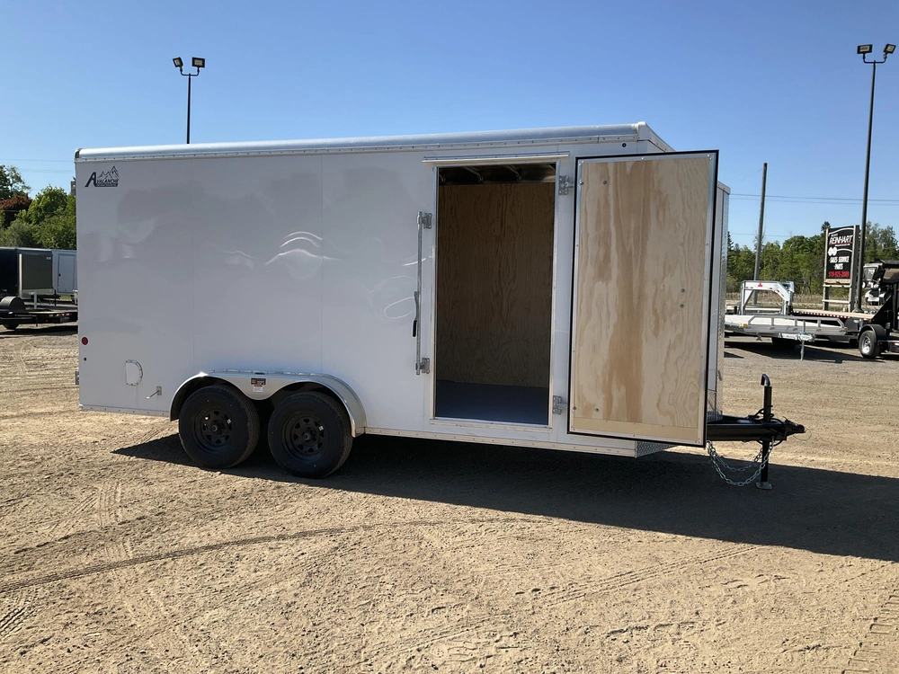 2026 Car Mate Trailers 7x16 Plus V-nose Avalanche Hd Cargo Trailer alt