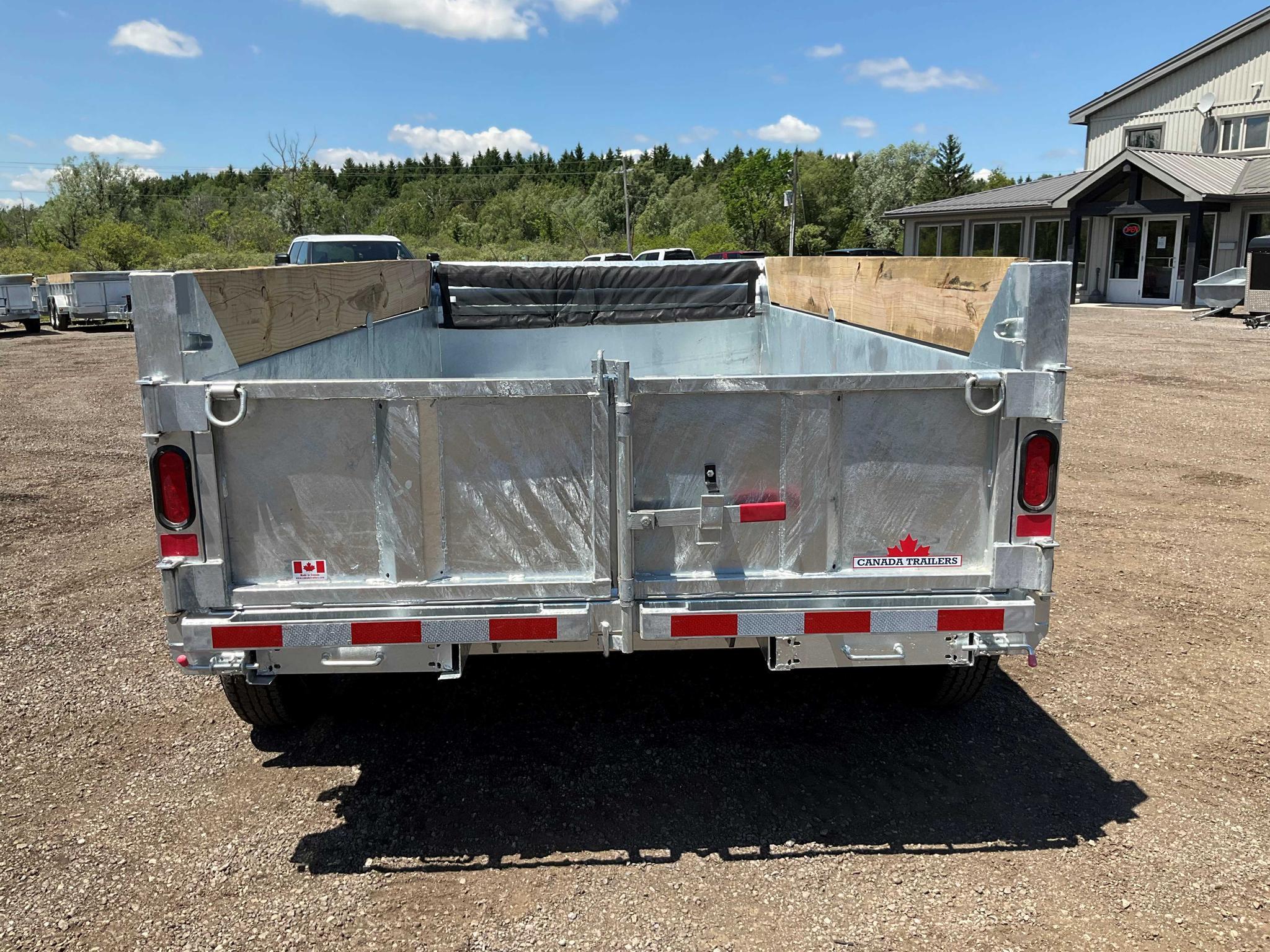 2026 Canada Trailers 6x12 5 Ton Galvanized Dump Trailer thumbnail 6