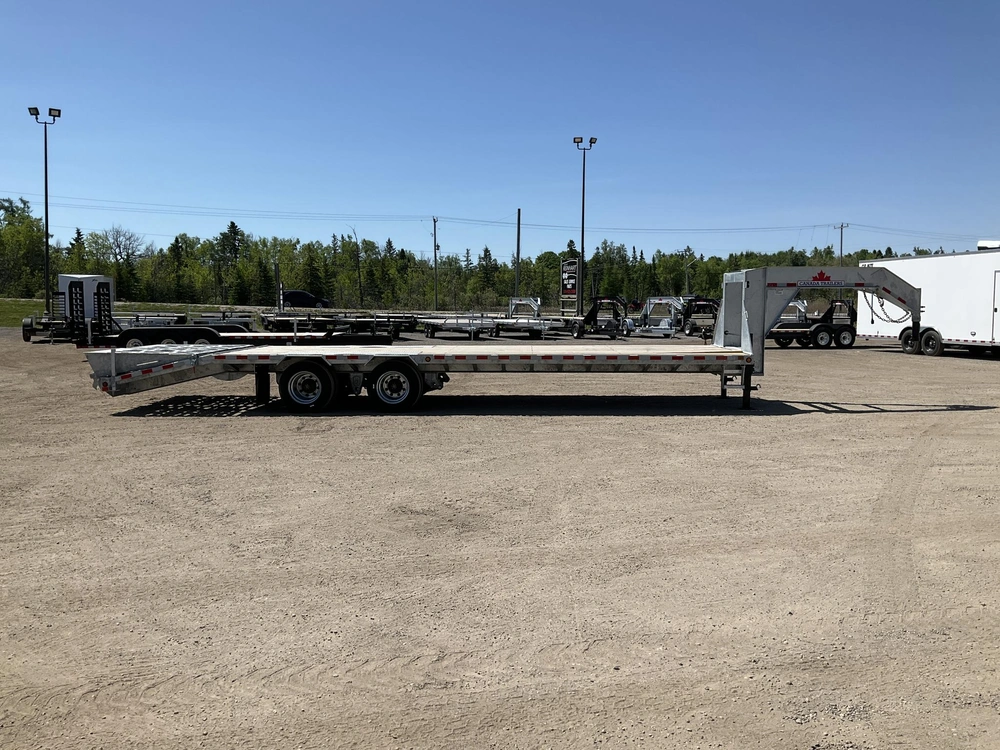 2026 Canada Trailers 8.5x30 15 Ton Galvanized Gooseneck Equipment Trailer alt