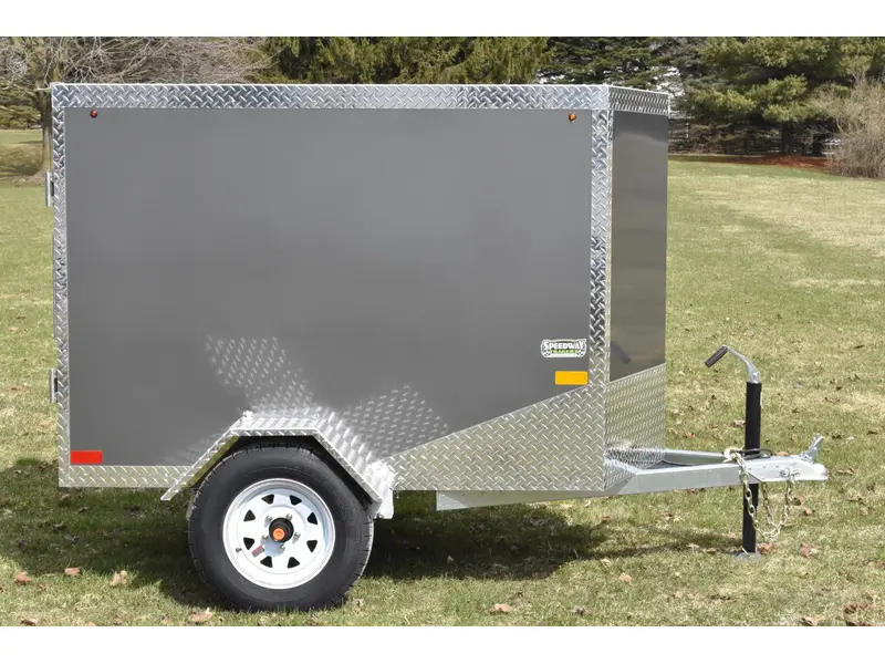 2026 Rhino Galvanized Enclosed 4' x 6' SA
