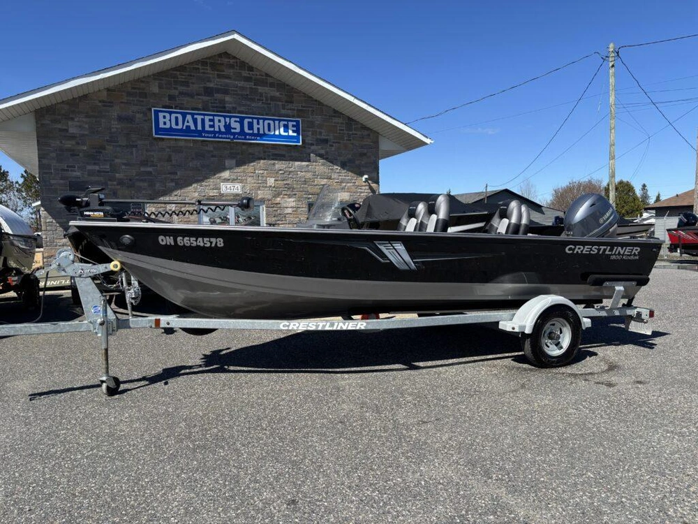 2019 Crestliner 1800 Kodiak Sc, Yamaha 60hp & Trailer alt