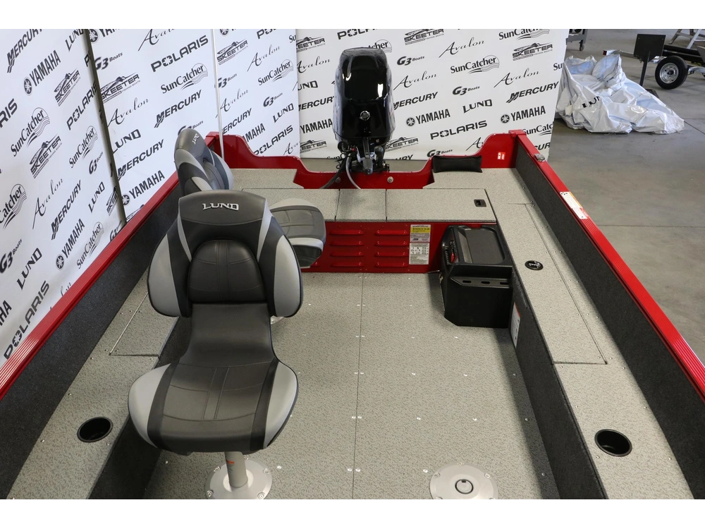 2026 Lund 1650 Angler Tiller + Mercury 50elhpt alt