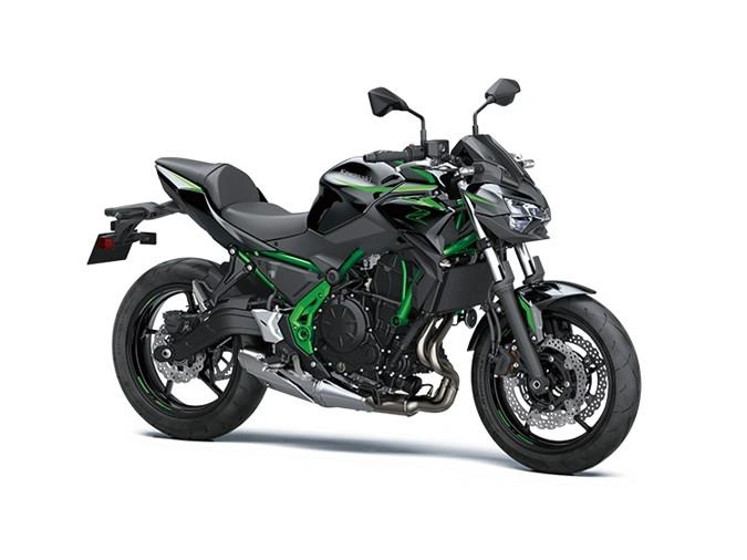 2025 Kawasaki Z650 (bk1)noir Et Vert alt