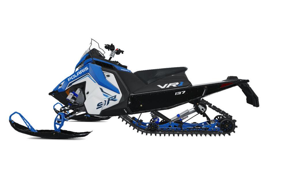 2027 Polaris Patriot 9R INDY VR1 137 Velocity Blue, 1.35, 7S, ES thumbnail 6