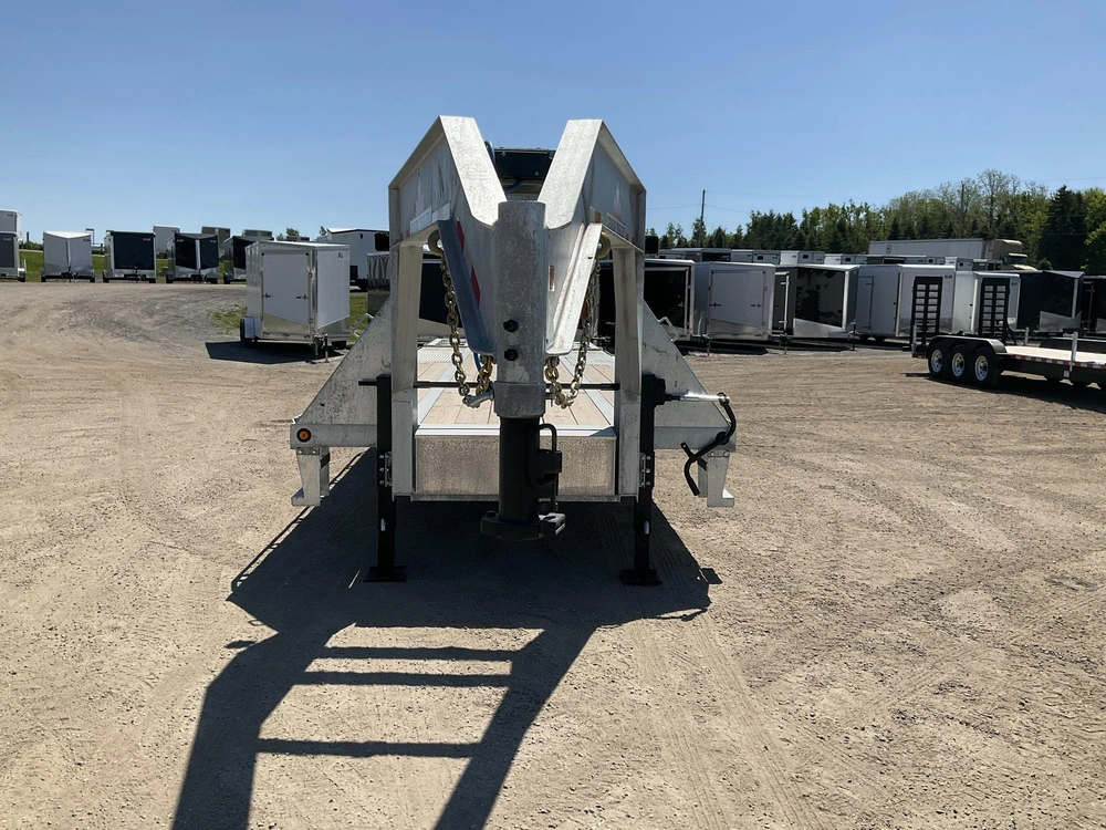 2026 Canada Trailers 8.5x30 15 Ton Galvanized Gooseneck Equipment Trailer alt