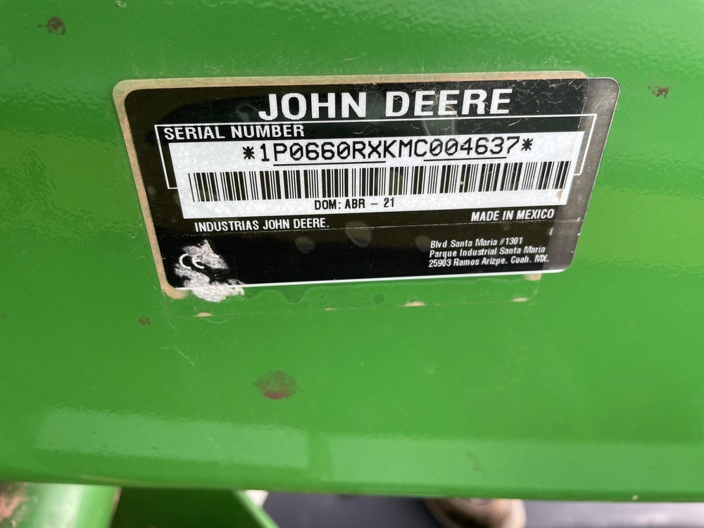 2021 John Deere 6175r alt