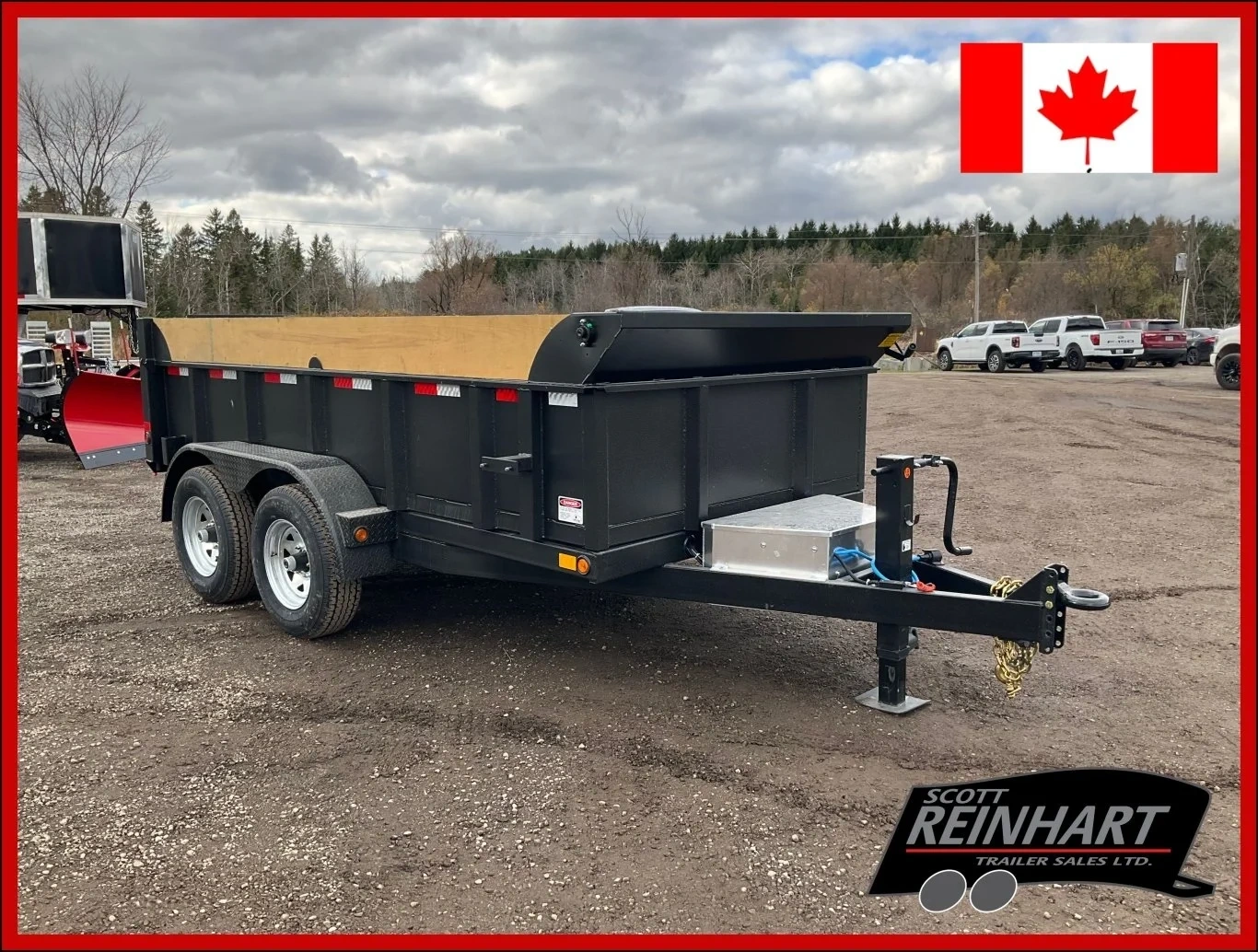 2026 Canada Trailers 6x12 5 Ton Dump Trailer