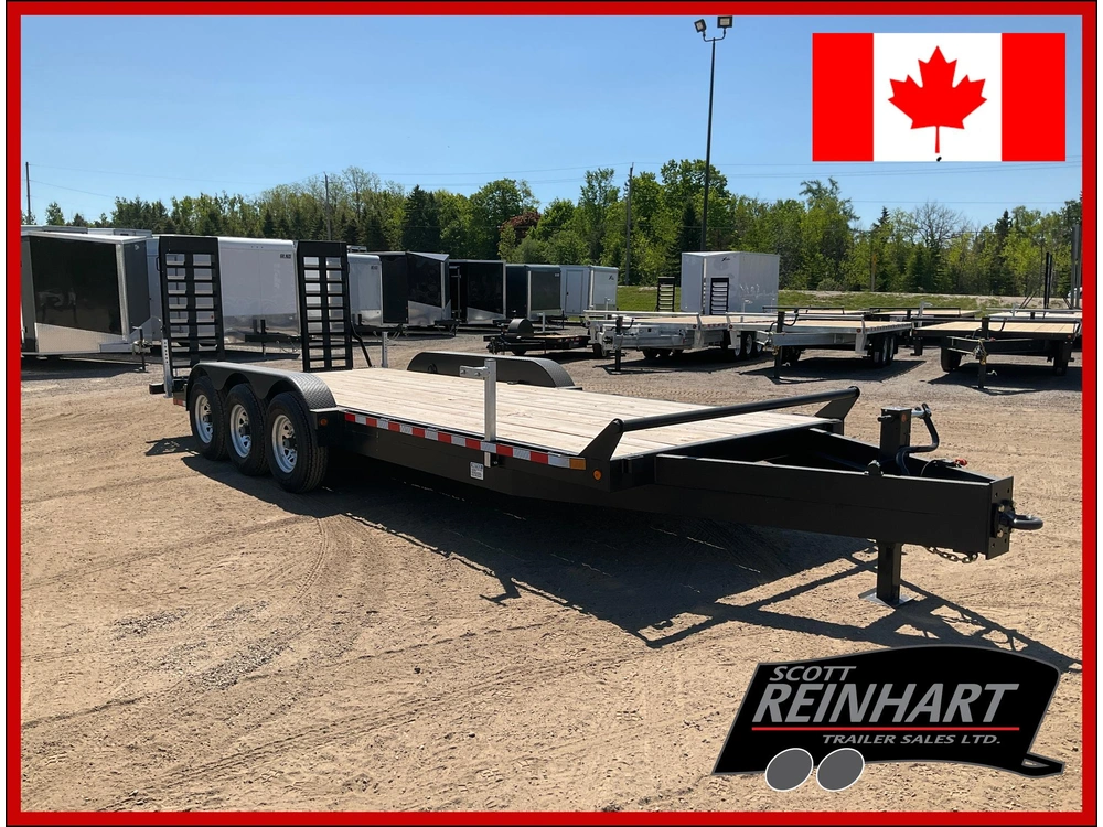 2026 Canada Trailers 82x22 10.5 Ton Equipment Trailer alt