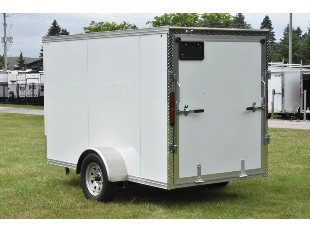 2025 Rhino Galvanized Enclosed 5' X 10' Sa Ramp alt