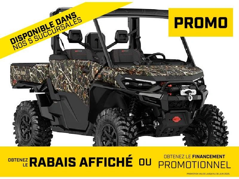 2026 Can-am Defender X Mr Hd11 With Half Doors alt