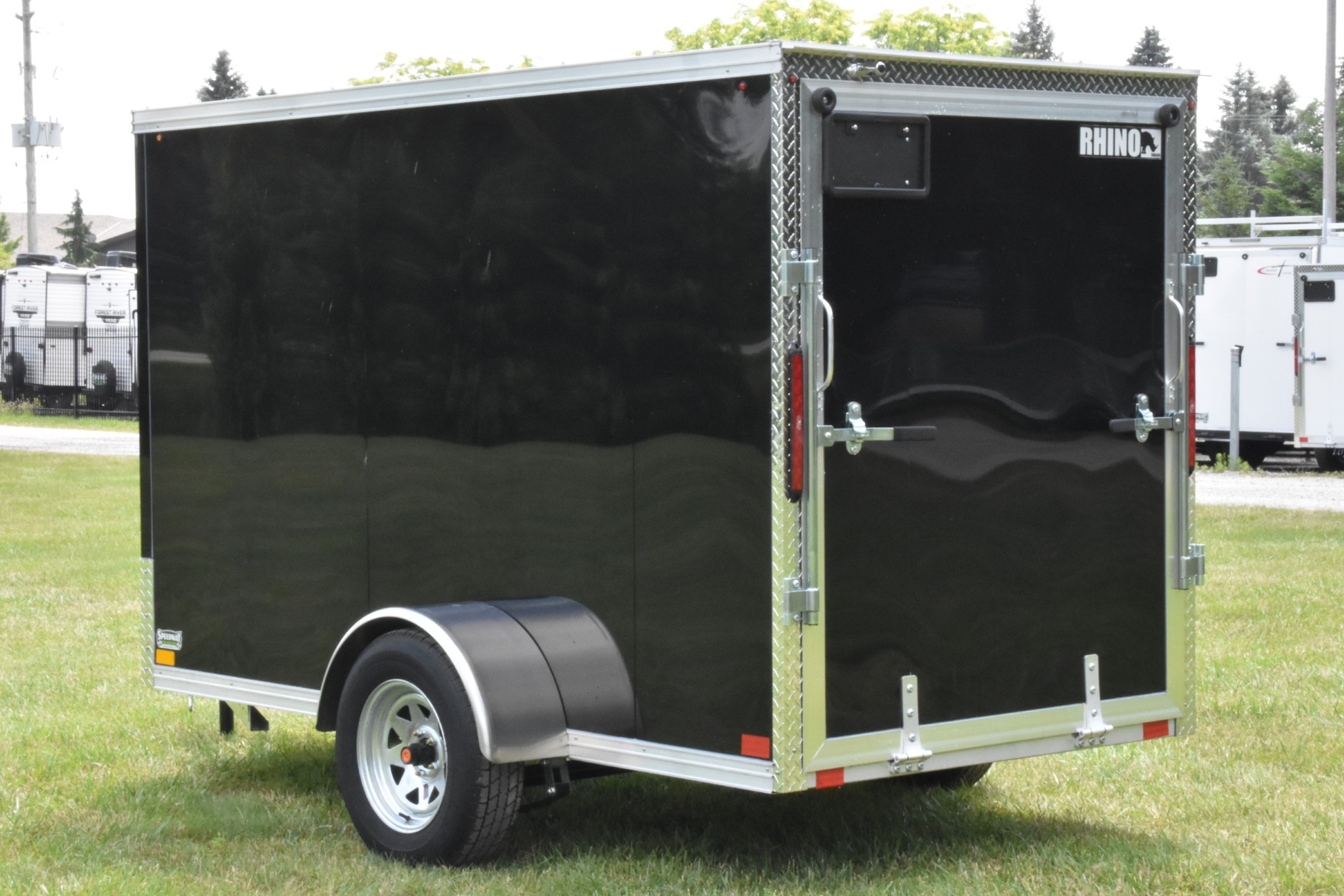 2026 Other Galvanized Enclosed 5' x 10' Single Axle w/ Ramp thumbnail 3