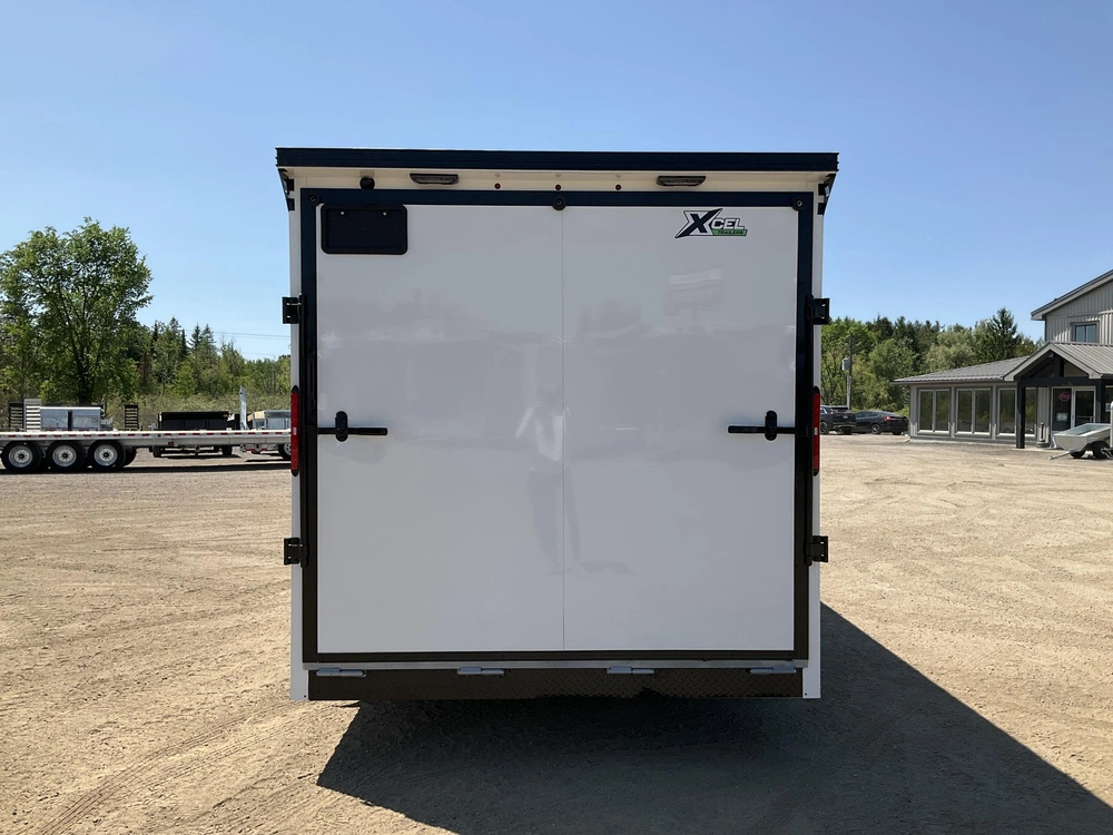 2026 Xcel Trailers 7.5x16 Plus V-nose Aluminum Cargo Trailer alt