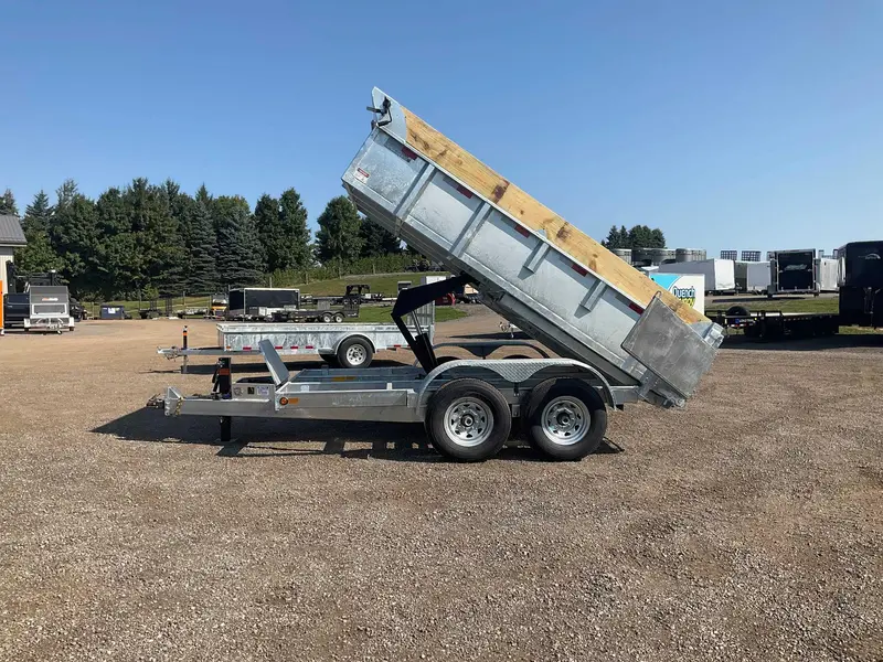 2026 Canada Trailers 83x12 7 Ton Galvanized Dump Trailer