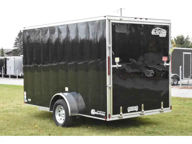 2026 Gator Galvanized Enclosed 6' x 12' Single Axle w/ Ramp
