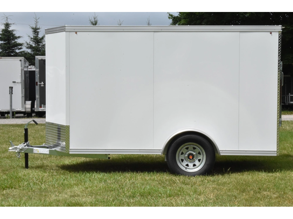 2025 Rhino Galvanized Enclosed 5' X 10' Sa Ramp alt