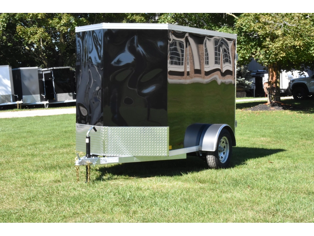 2026 Rhino Galvanized Enclosed 5' X 8' Sa Dd alt