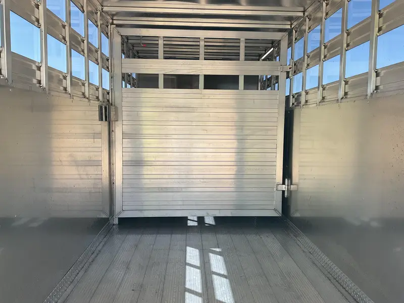 2027 Aghaul 78" x 16' Plus V-Nose Aluminum Livestock Trailer