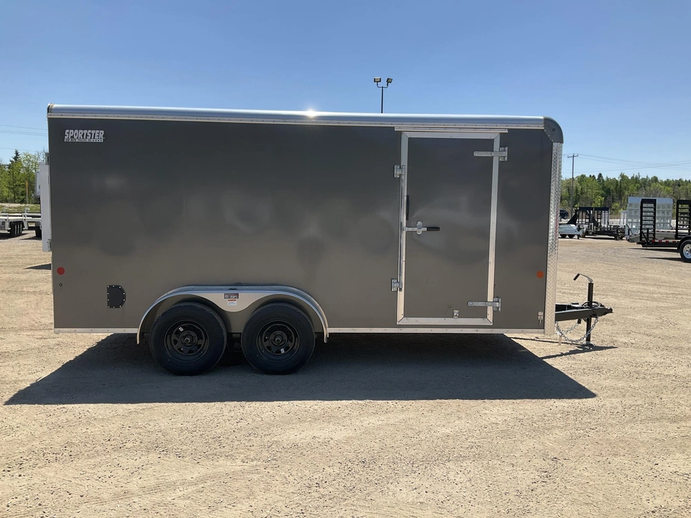 2026 Car Mate Trailers 7x16 Hd Sportster Cargo Trailer alt