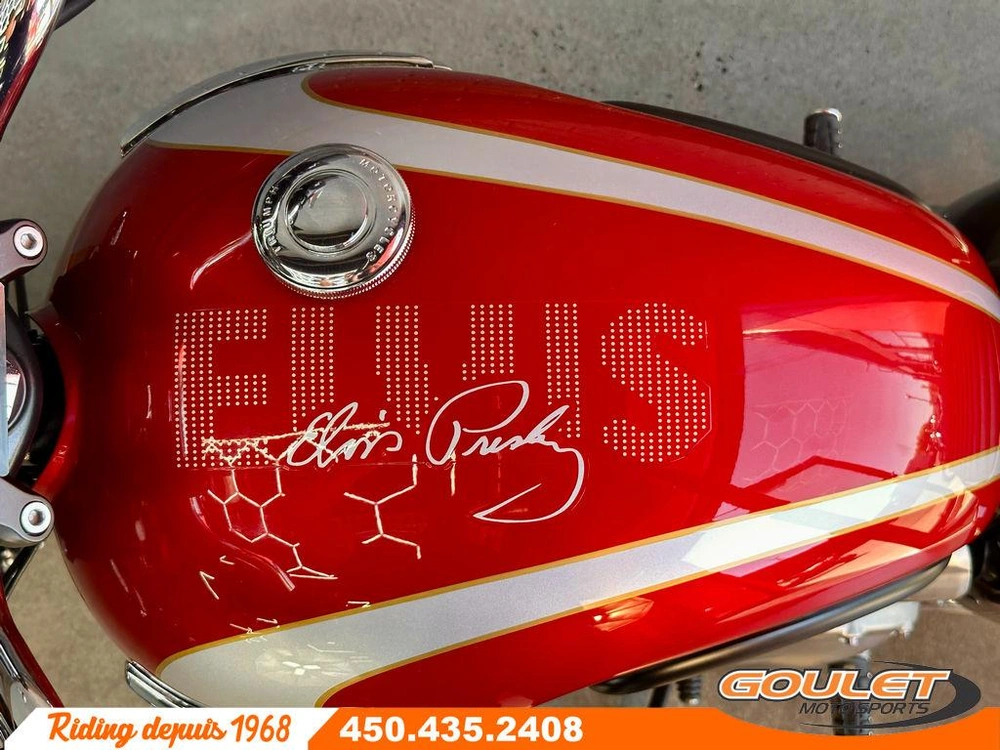 Triumph Bonneville T120 Elvis Presley 2025 alt