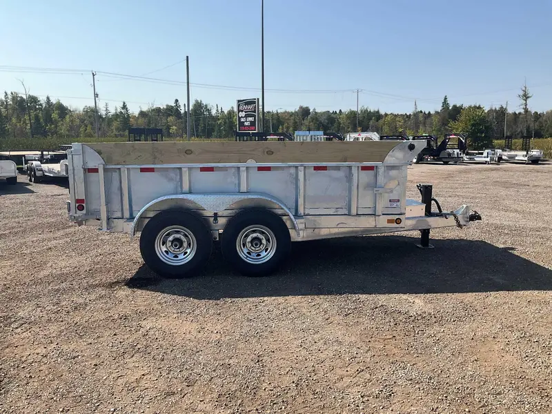 2026 Canada Trailers 83x12 7 Ton Galvanized Dump Trailer