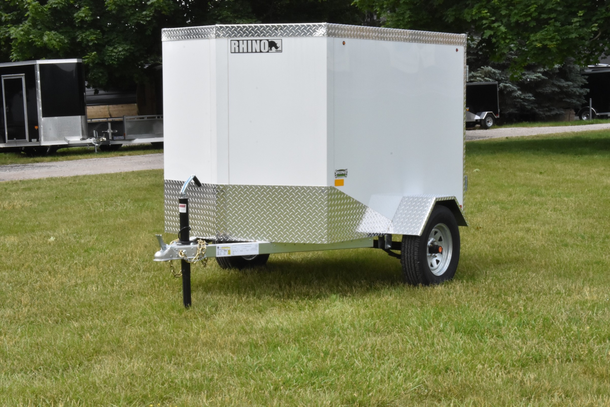 2026 Other Galvanized Enclosed 4' x 6' Single Axle
