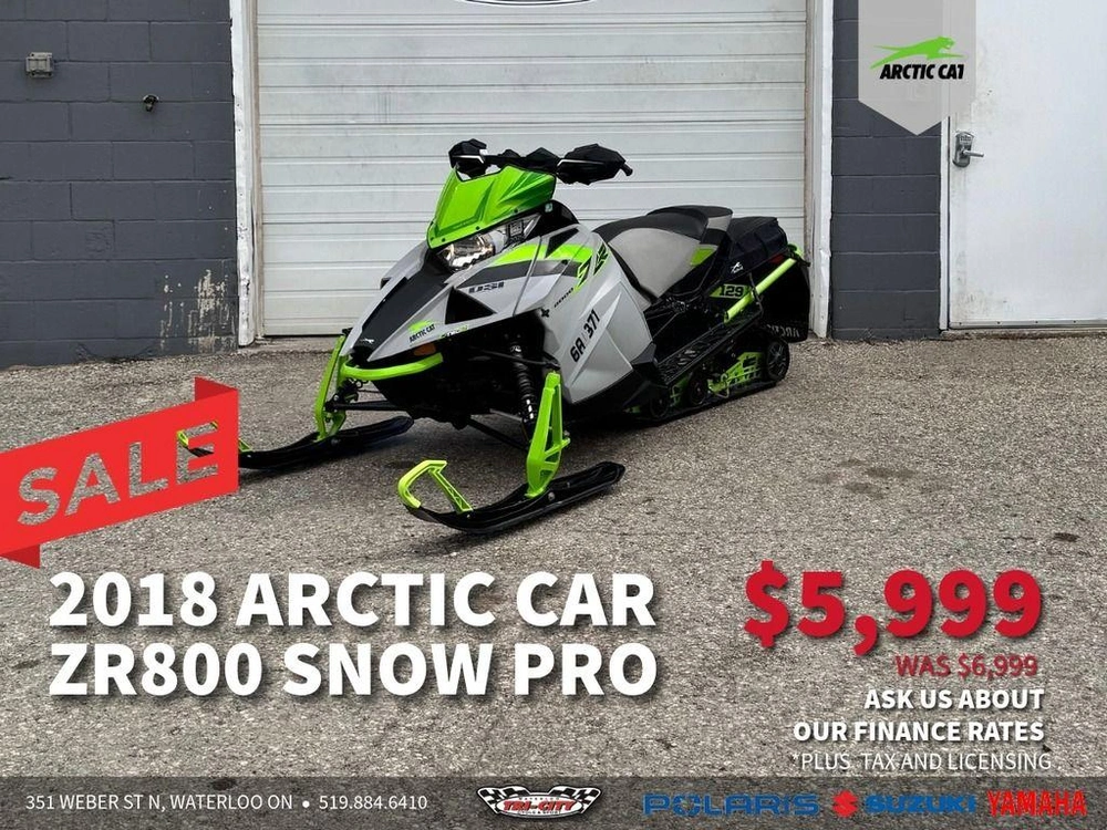 2018 Arctic Cat Zr 8000 Sno Pro Es (129) alt