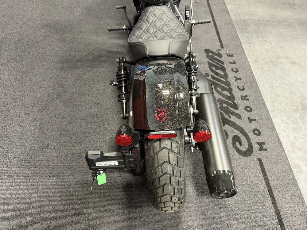 2026 Indian Motorcycle 125 Scout Bobbr, 125 Red W/ Blk Crstl, 49st alt
