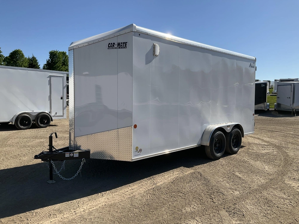 2026 Car Mate Trailers 7x16 Plus V-nose Avalanche Hd Cargo Trailer alt