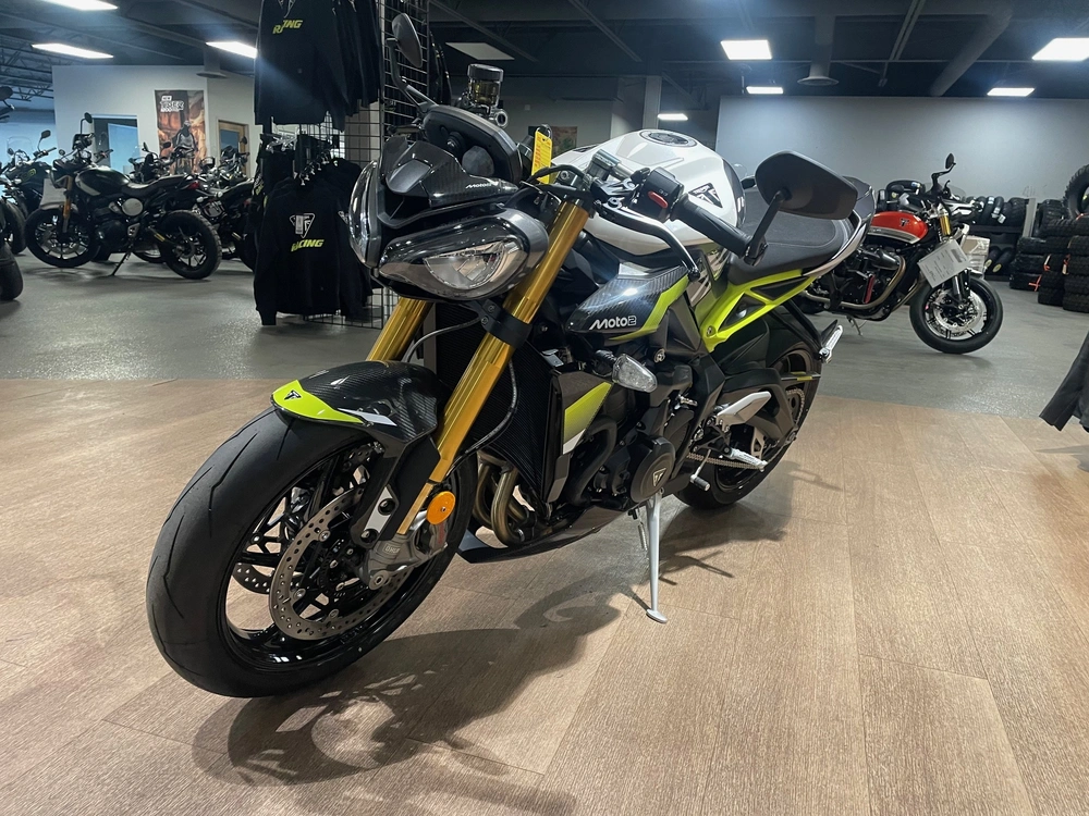 2026 Triumph Street Triple Moto 2 Edition - Grey/white alt
