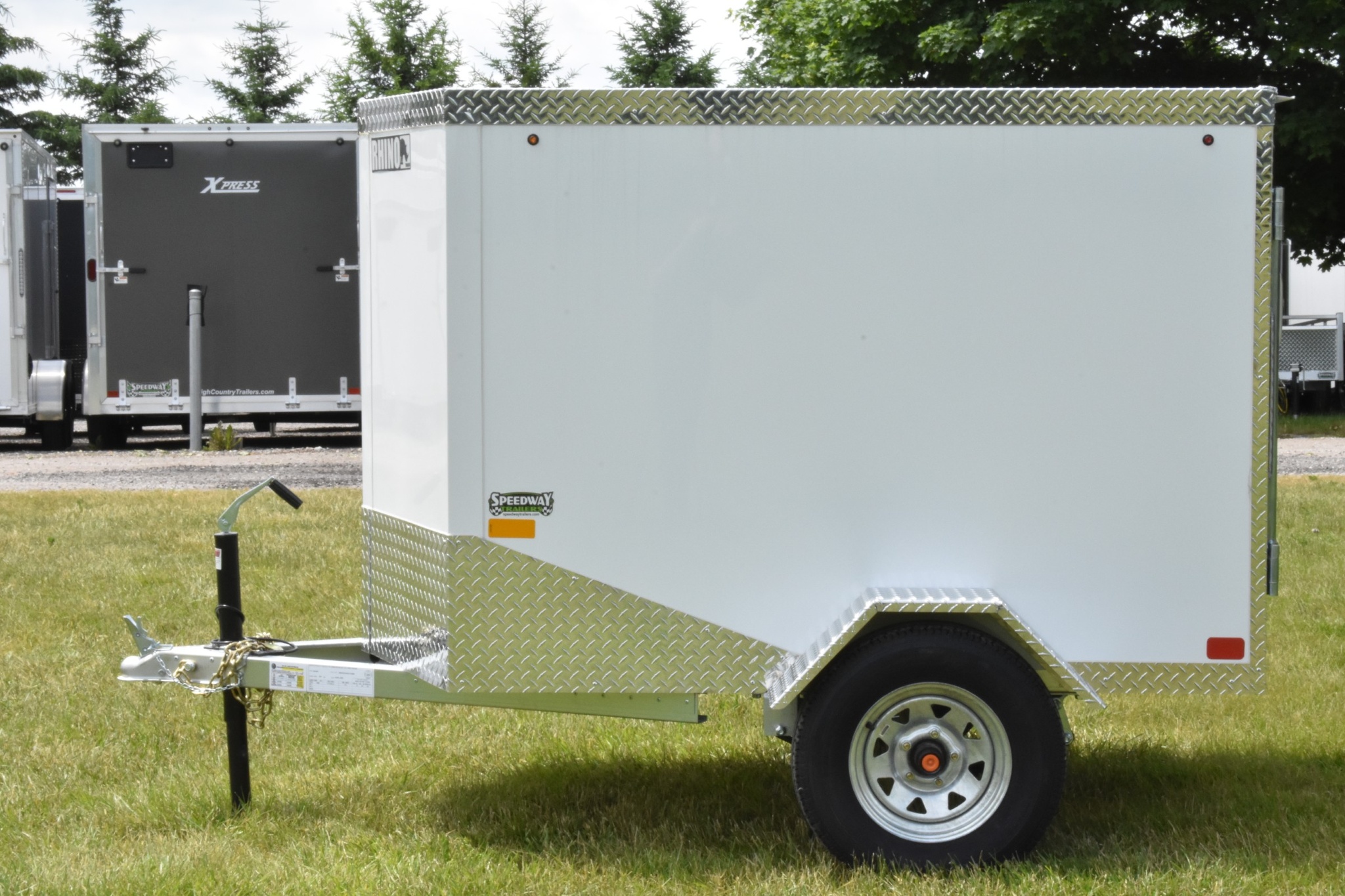 2026 Other Galvanized Enclosed 4' x 6' Single Axle thumbnail 2