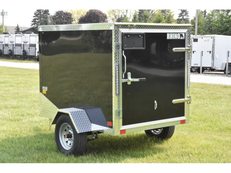 2026 Rhino Galvanized Enclosed 4' x 6' SA