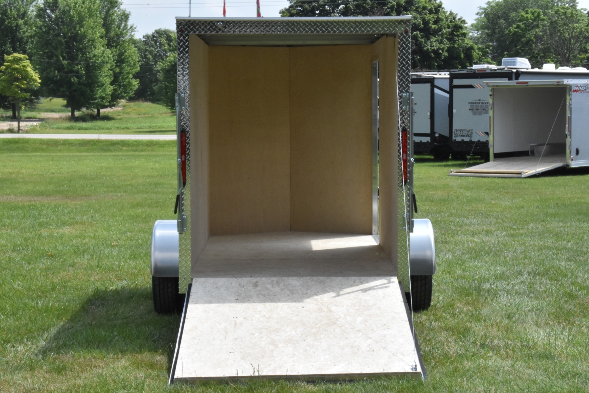 2026 Other Galvanized Enclosed 5' x 10' Single Axle w/ Ramp thumbnail 5