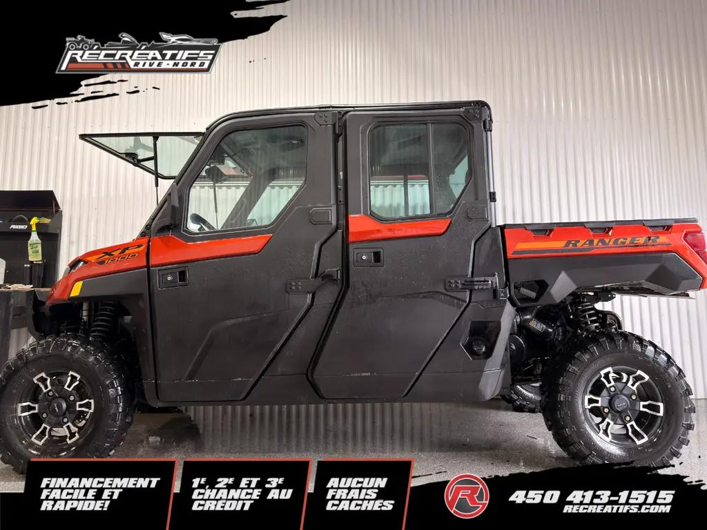 Polaris RANGER CREW XP 1000 NORTHSTAR PREMIUM 2026 - **6 PLACES CHAUFFÉ ET CLIMATISÉ!!**