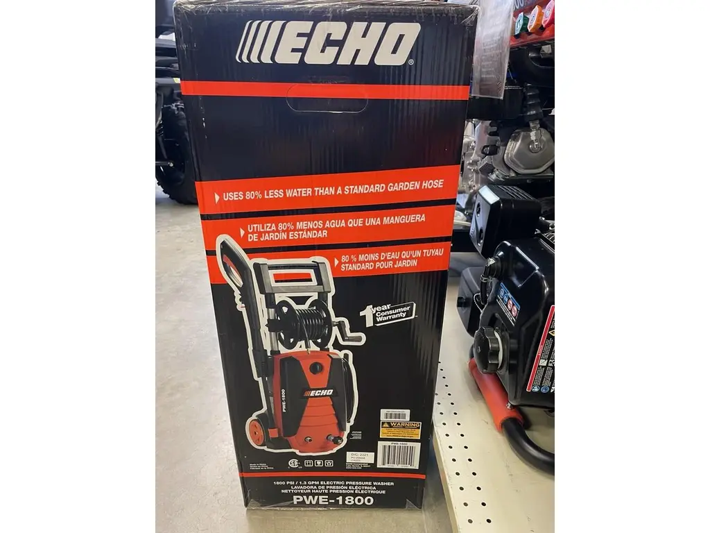  ECHO PRESSURE WASHER - PWE1800