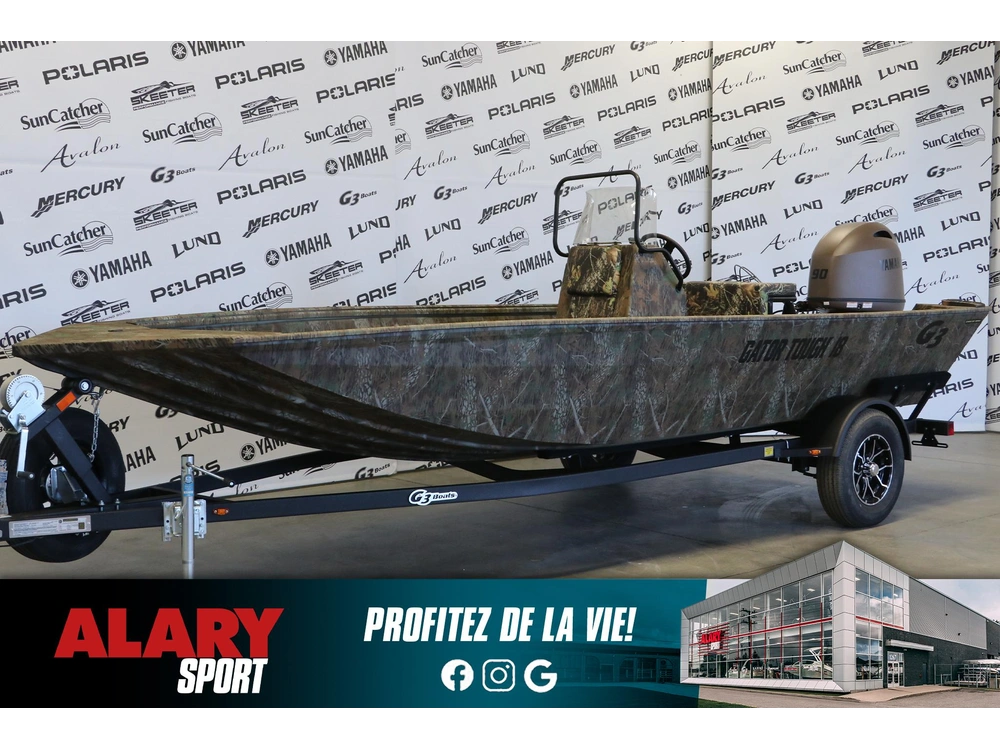 G3 Boats Jb18cc + Yamaha F90lb3 2026 alt
