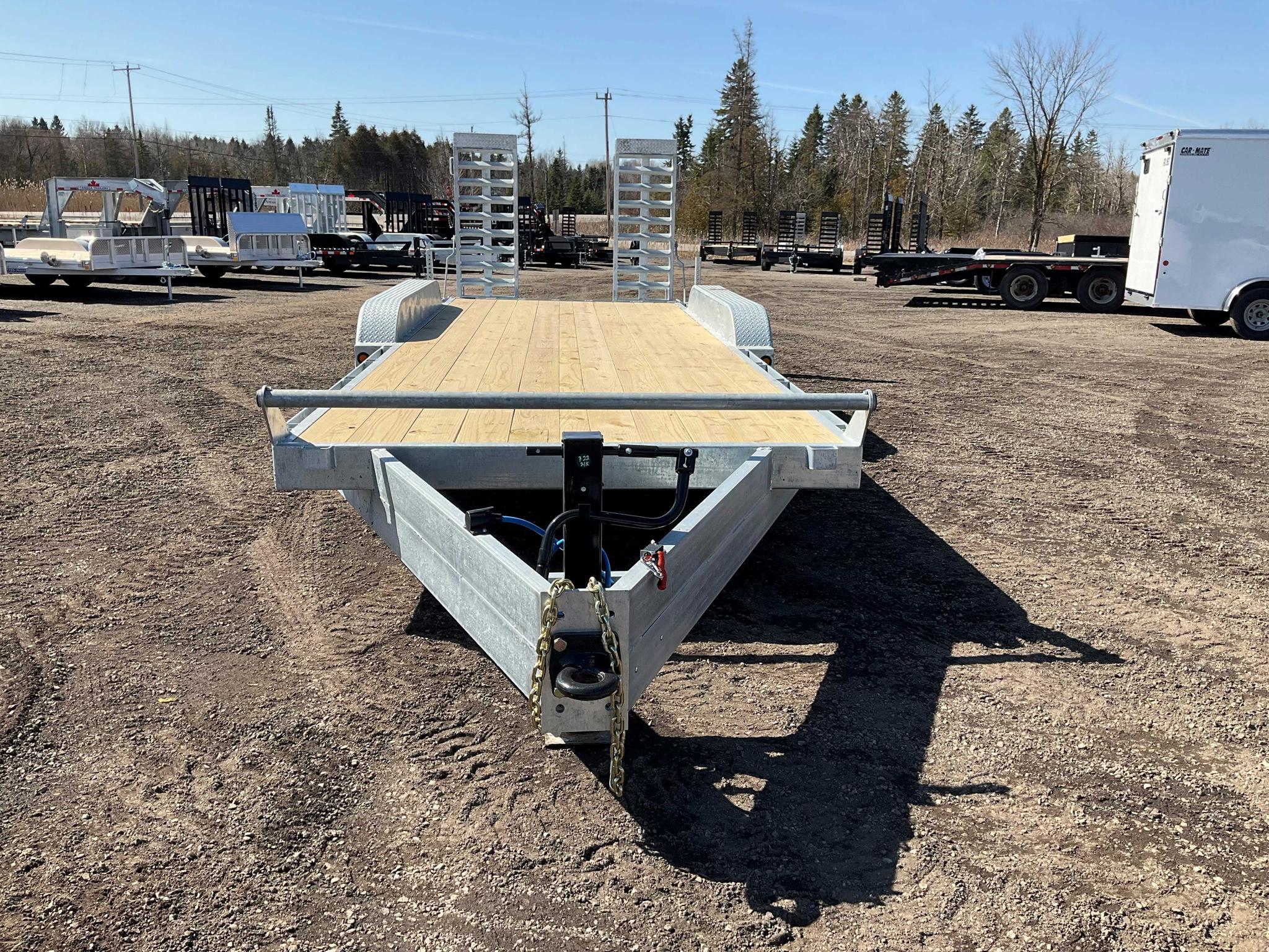 2026 Canada Trailers 82x22 10.5 Ton Galvanized Equipment Trailer thumbnail 3