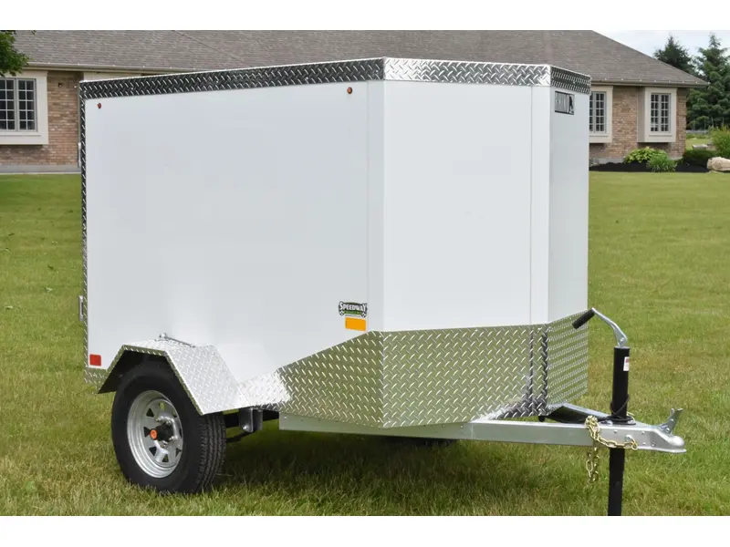 2026 Rhino Galvanized Enclosed 4' x 6' SA