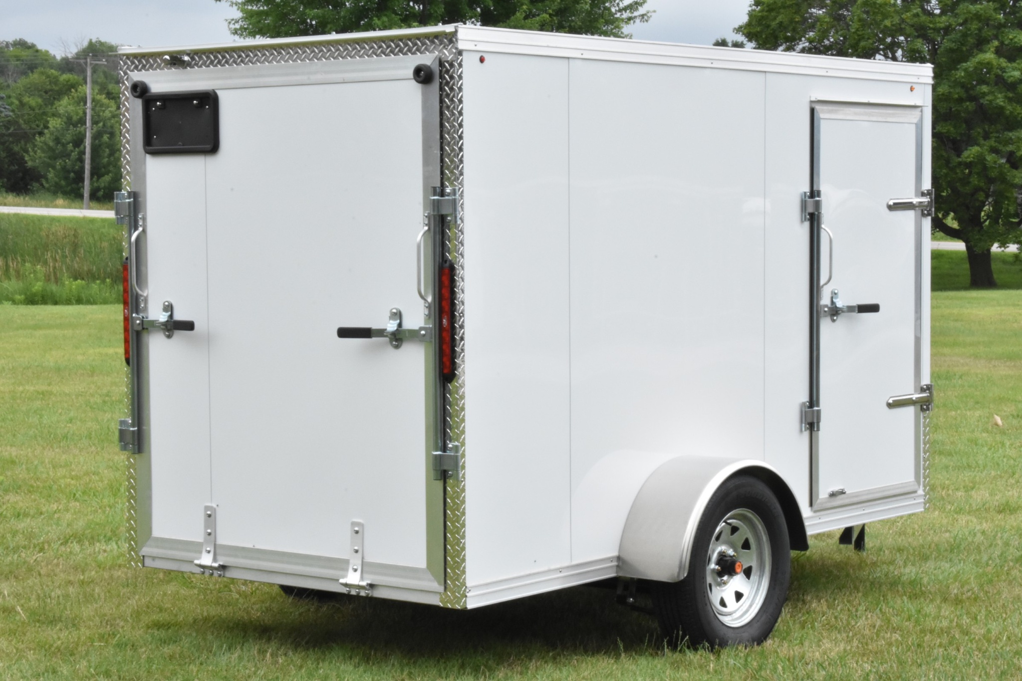 2026 Other Galvanized Enclosed 5' x 10' Single Axle w/ Ramp thumbnail 7