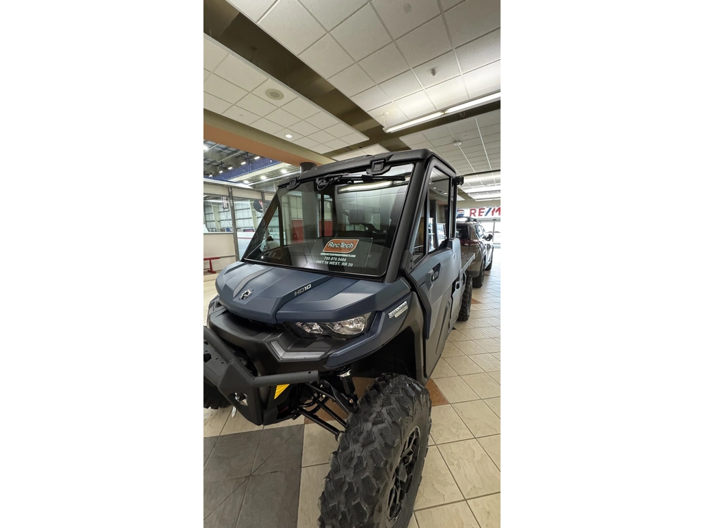 2026 Can-am Defender Pro Limited Cab Hd10 Dusty Navy alt