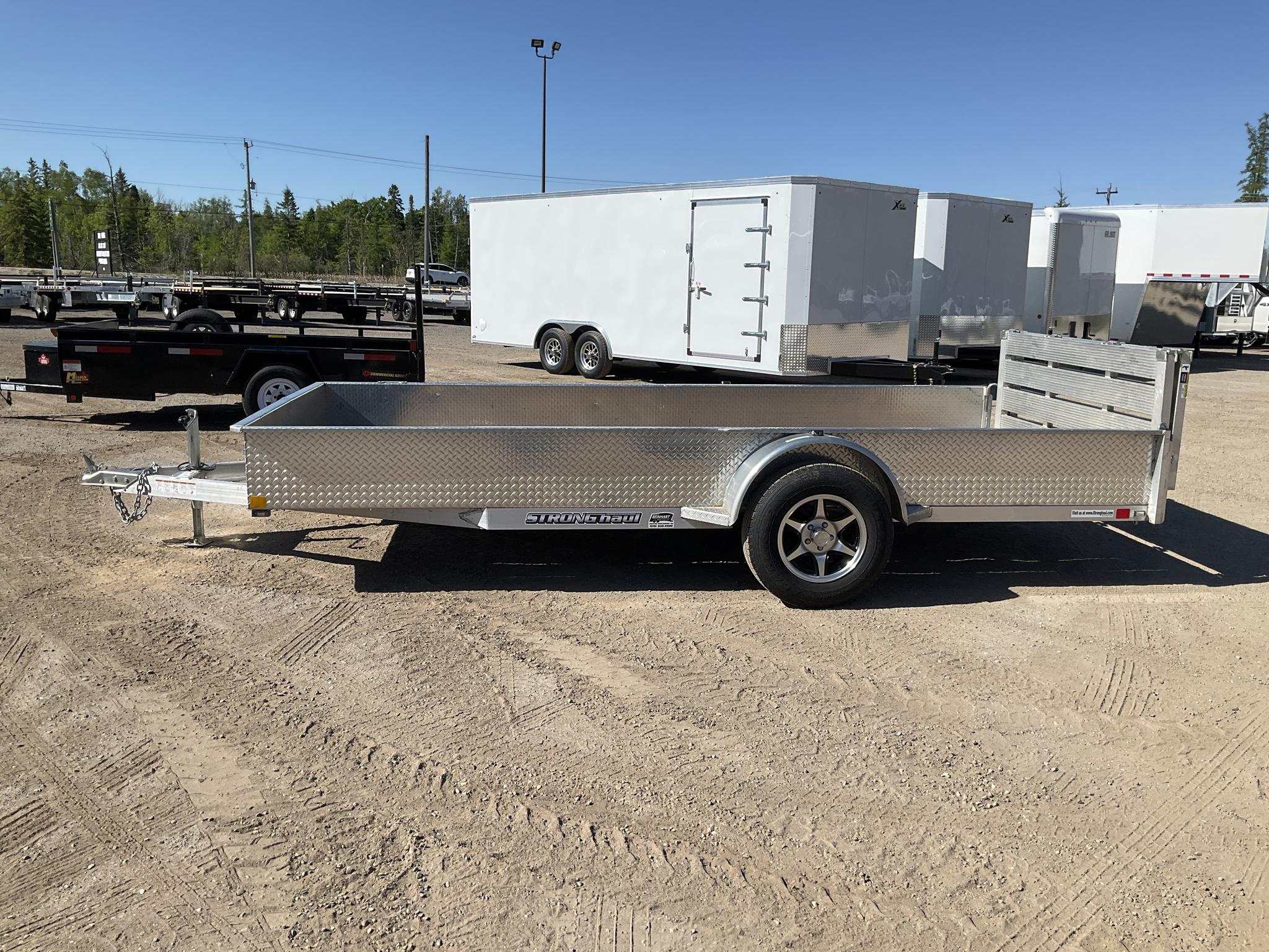 2022 Stronghaul 76x14 All Aluminum Utility Trailer thumbnail 5