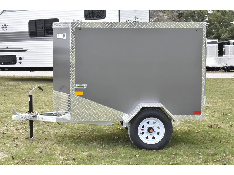 2026 Rhino Galvanized Enclosed 4' x 6' SA