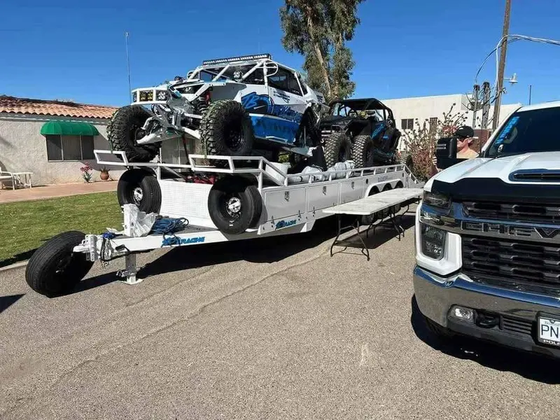 2025 Elevation FAB Tri Axel Race Trailer