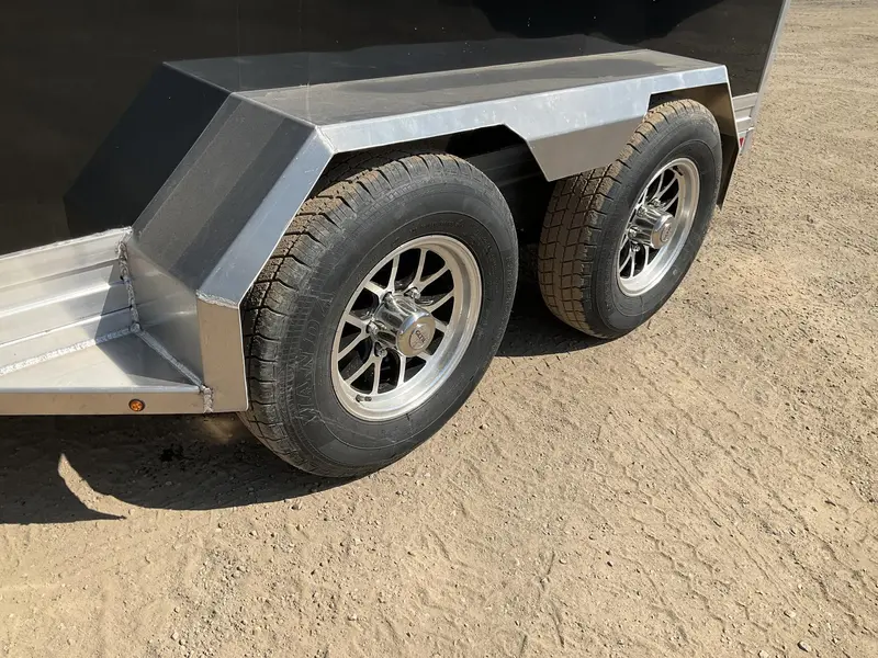 2027 Aghaul 78" x 16' Plus V-Nose Aluminum Livestock Trailer