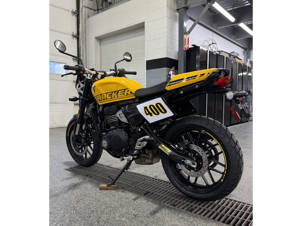 2027 Triumph Tracker 400 Jaune alt