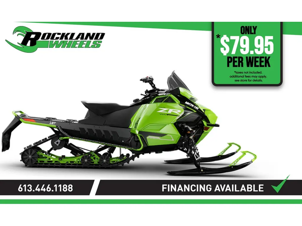 2027 Arctic Cat ZR 858 137 EPS (AC G8 DISPLAY)