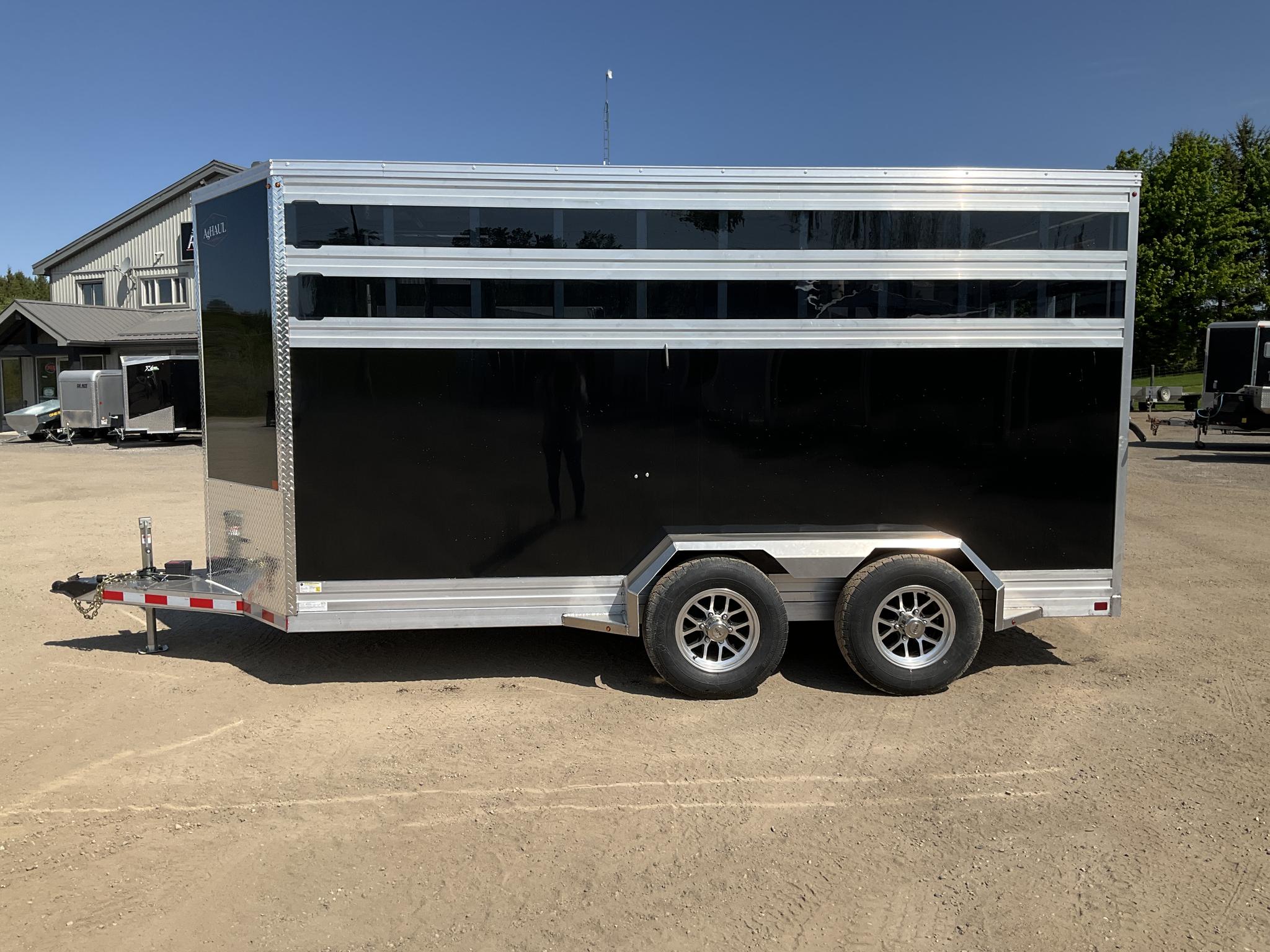 2027 Other 78" x 16' Plus V-Nose Aluminum Livestock Trailer thumbnail 5