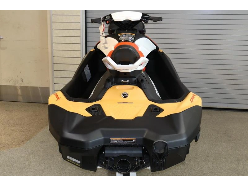 2026 Sea-doo Spark Convenience Package 900 3up Ibr "sunrise Orange / Dragon Red (sound System)" alt