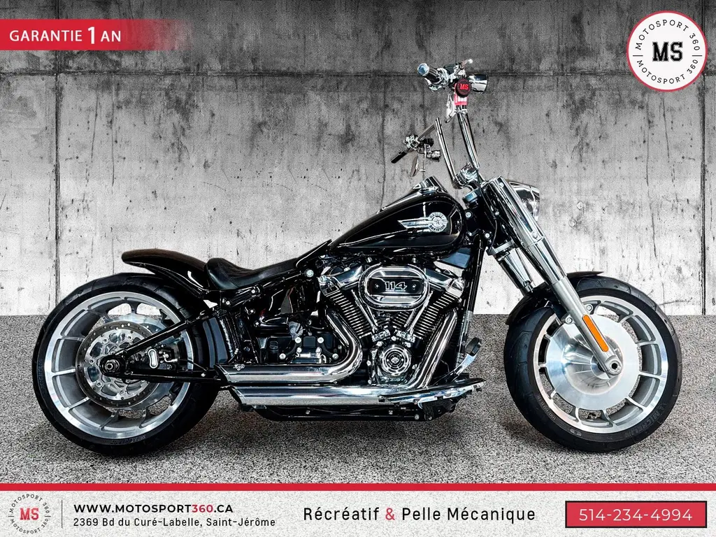2022 Harley-Davidson FATBOY FLFBS + 15 000$ D'AJOUTS ! SUSPENSION À AIR !