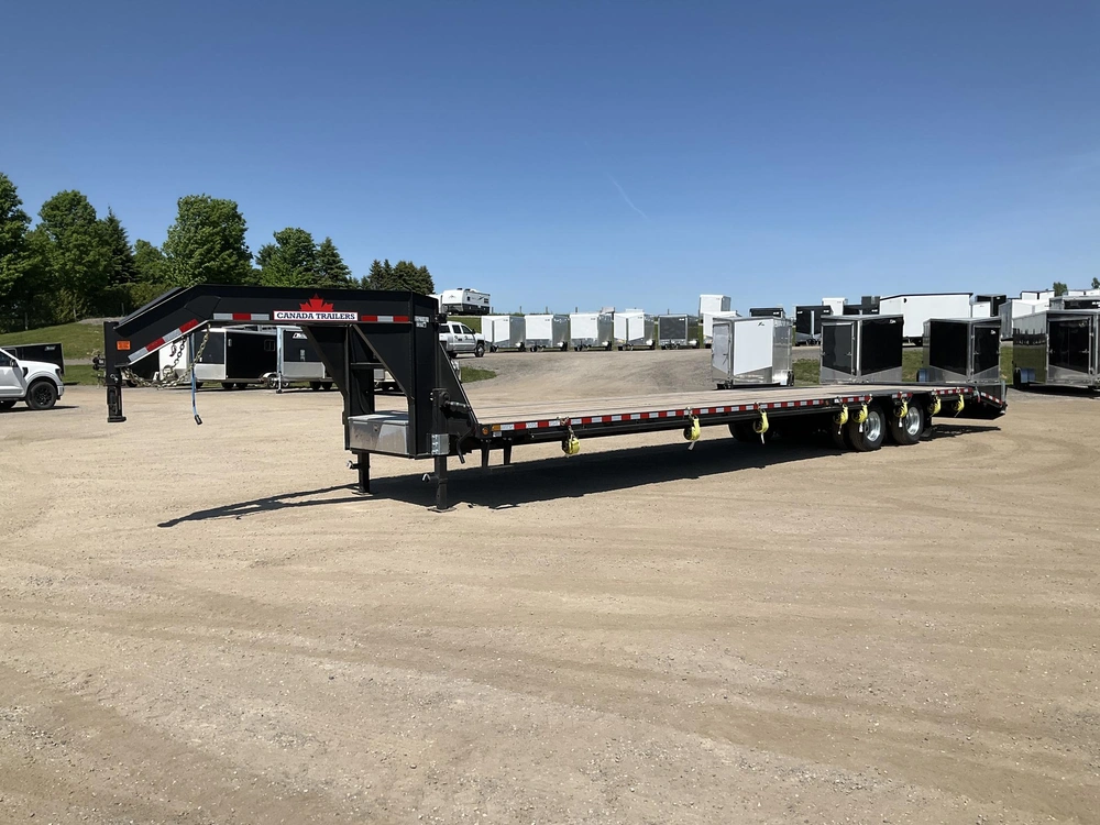 2026 Canada Trailers 8.5x40 12 Ton Gooseneck Equipment Trailer alt