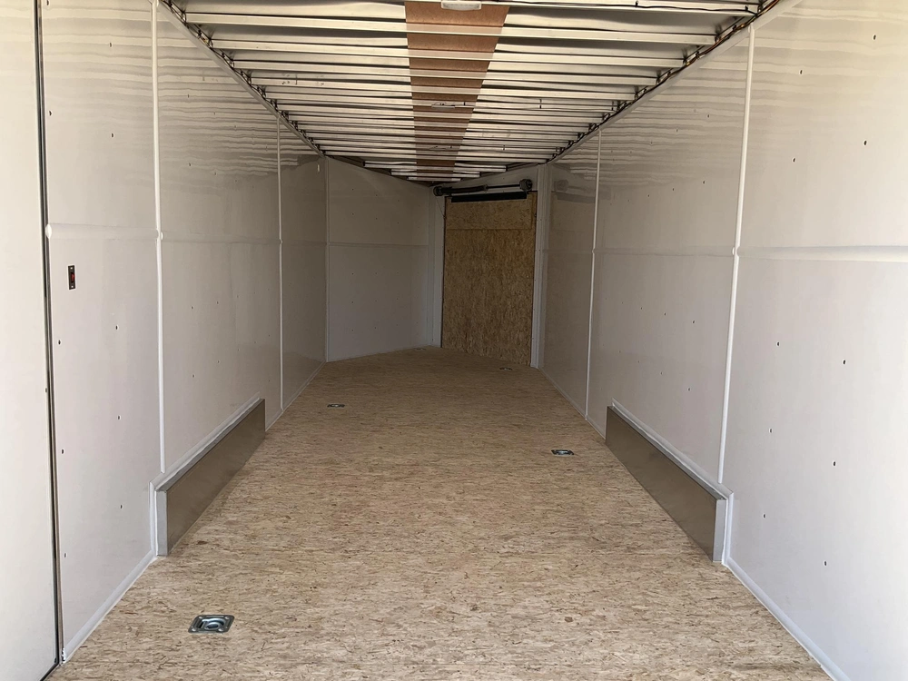 2026 Xcel Trailers 7.5x22 Plus V-nose Aluminum Snowmobile Trailer alt